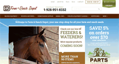 Desktop Screenshot of farmandranchdepot.com